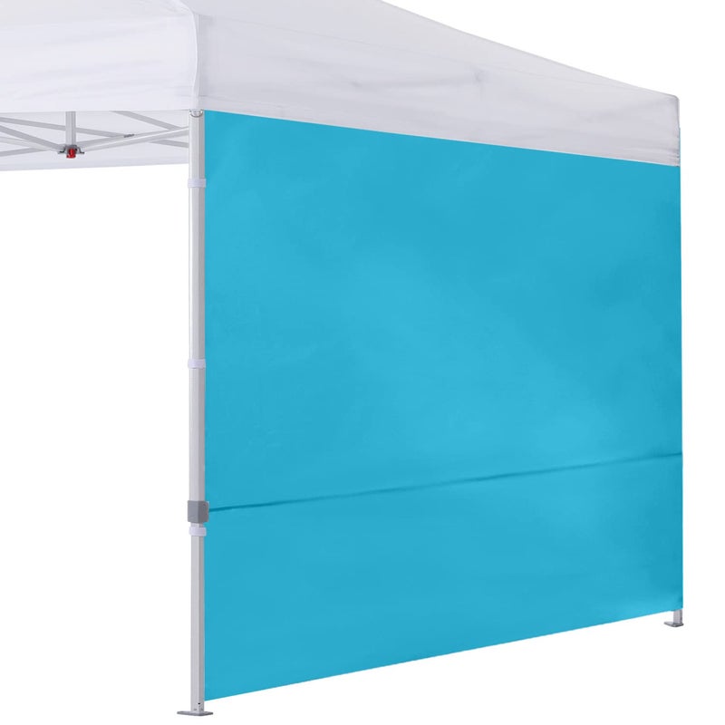 COOSHADE SunWall for 10x10 Pop up Canopy Tent, 1 Pack Sidewall Only (Sly Blue) - Image 1